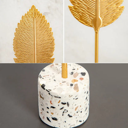 Nordic Gold Ginkgo Leaf Crafts Leaves Sculpture Luxury Decor Home Decoration Accessories Office